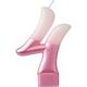 Metallic Dipped Pink Number 4 Birthday Candle 3 1/4in